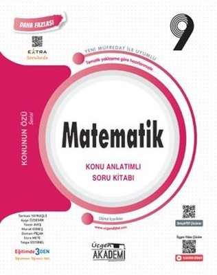 9. Sınıf Konunun Özü - Matematik Konu Anlatımlı Soru Kitabı