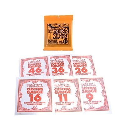 Ernie Ball P02222 Hybird Slinky Nickel 09-46 Elektro Gitar Teli