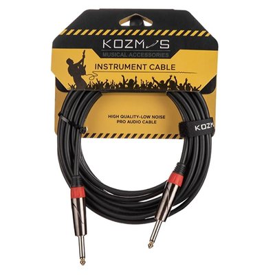 Kozmos KCL-021J-6M Non-Noise 6mt Enstrüman Kablosu