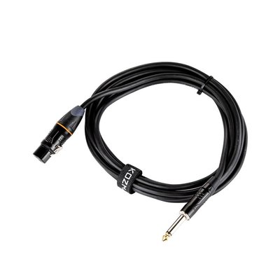 Kozmos KCL-062-3M XLR-TS 635mm Mono 3mt Kablo