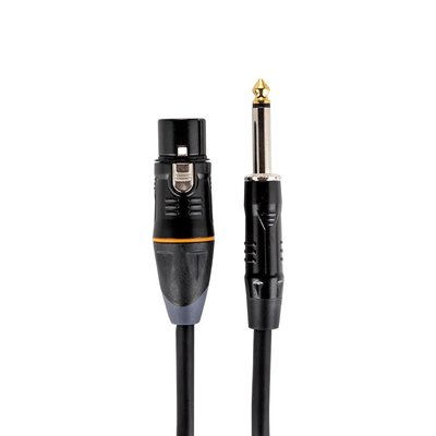 Kozmos KCL-062-3M XLR-TS 635mm Mono 3mt Kablo