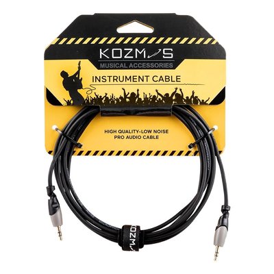 Kozmos KCL-160-3M 35mm Siyah/Gri Stereo 3mt AUX Kablosu