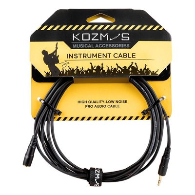 Kozmos KCL-223-3M Stereo 35mm - 35 MM 3mt Dişi Stereo Kablo