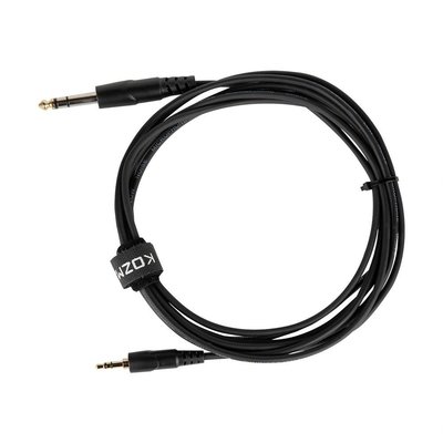 Kozmos KCL-231-3M / 3.5 mm TRS (E) - 1/4 TRS (E) Stereo 3 Mt