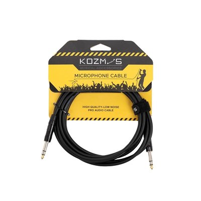 Kozmos KCL-280-3M Stereo 6.35mm 3M Kablo