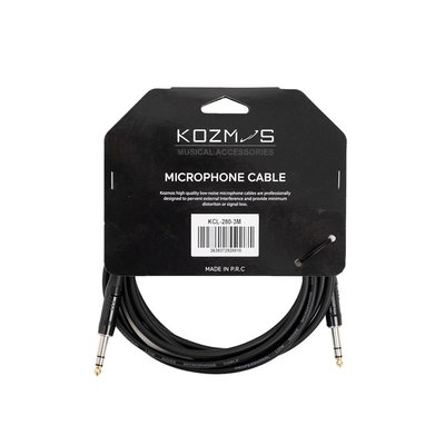 Kozmos KCL-280-3M Stereo 6.35mm 3M Kablo