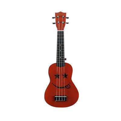 Kozmos KUK-101-NT / Emoji Soprano Ukulele Natural (Çantalı)