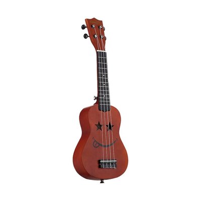 Kozmos KUK-101-NT / Emoji Soprano Ukulele Natural (Çantalı)