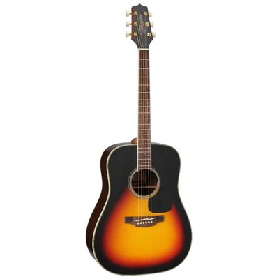 Takamine GD51 BSB Dreadnought Kahverengi Sunburst Akustik Gitar