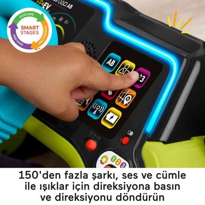 Fisher Price Sesli ve Işıklı Eğlen ve Öğren İlk Arabam HYR91