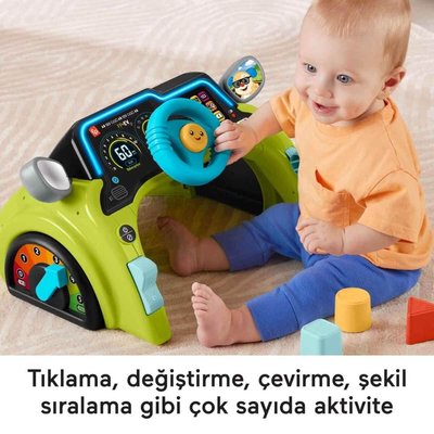 Fisher Price Sesli ve Işıklı Eğlen ve Öğren İlk Arabam HYR91