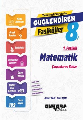 8. Sınıf Matematik Güçlendiren 1. Fasikül