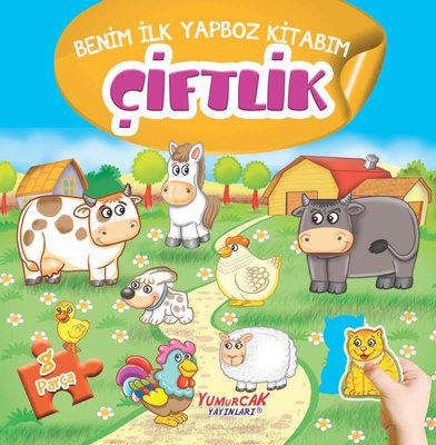 Çiftlik - Benim İlk Yapboz Kitabım 8 Parça