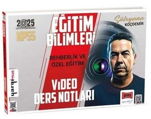 2025 KPSS Eğitim Bilimleri Rehberlik ve Özel Eğitim Video Ders Notları