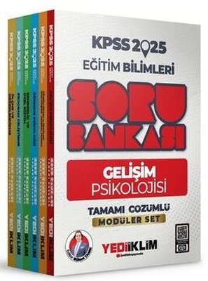 2025 KPSS Eğitim Bilimleri Tamamı Çözümlü Modüler Set Soru Bankası