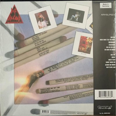 Def Leppard Pyromania (Half Speed Master) Plak