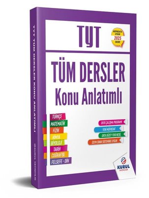 2025 TYT Tüm Dersler Konu Anlatımlı