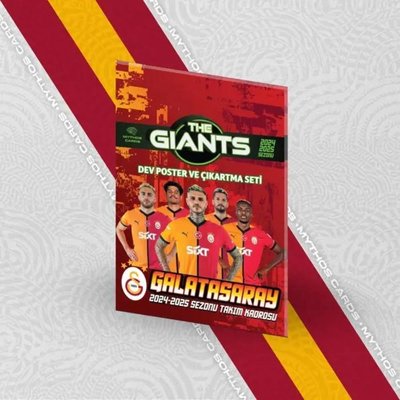 Mythos Galatasaray Giants Çıkartma Serisi 24/25