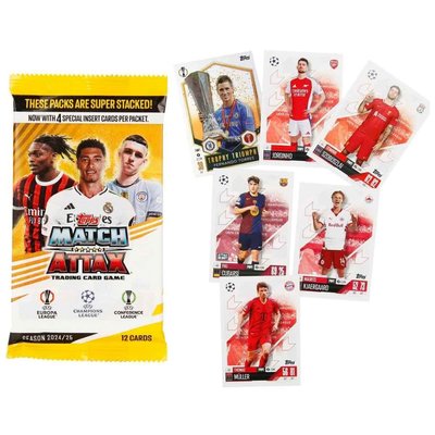 UEFA Match Attax 2024-25 Koleksiyon Kartları