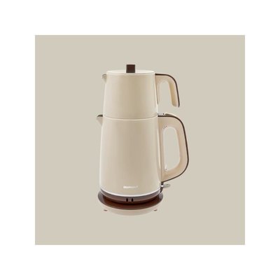 Homend Vintage Royaltea 1734H Inox Çay Makinesi Bej