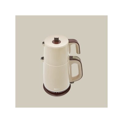 Homend Vintage Royaltea 1734H Inox Çay Makinesi Bej