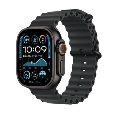 Apple Watch Ultra 2 GPS + Cellular 49mm Case with Black Ocean Band