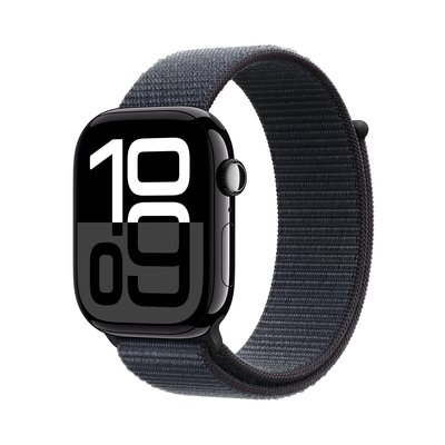 Apple Watch Series 10 GPS 42mm Aluminium Case with Ink Sport Loop