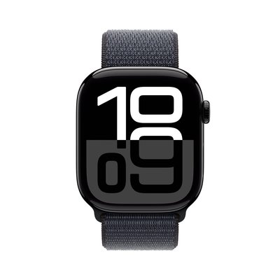 Apple Watch Series 10 GPS 42mm Aluminium Case with Ink Sport Loop