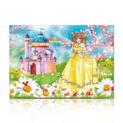 Star Kış Ve İlkbahar Prensesleri 2X100 Parça Puzzle