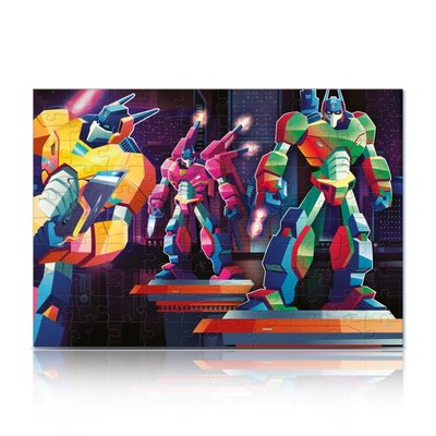 Star Kurtarma Robotları 2X100 Parça Puzzle