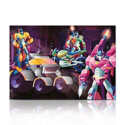 Star Kurtarma Robotları 2X100 Parça Puzzle