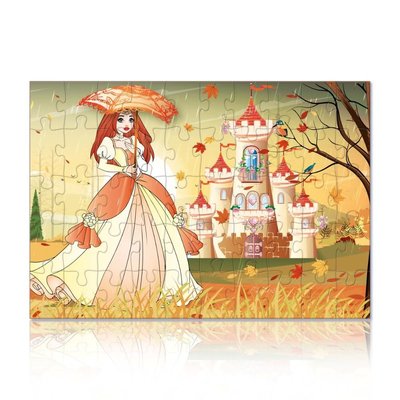 Star Sonbahar Ve Yaz Prensesleri  2X50 Parça Puzzle