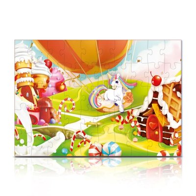 Star Şeker Diyarı 2X50 Parça Puzzle