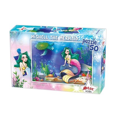 Star Deniz Kızı Mishell, 50 Parça Puzzle