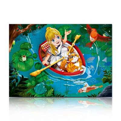 Star Küçük Kaşif 50 Parça Puzzle