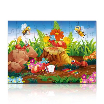 Star Müzisyen Böcekler, 50 Parça Puzzle