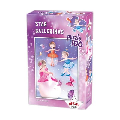 Star Balerinler 100 Parça Puzzle