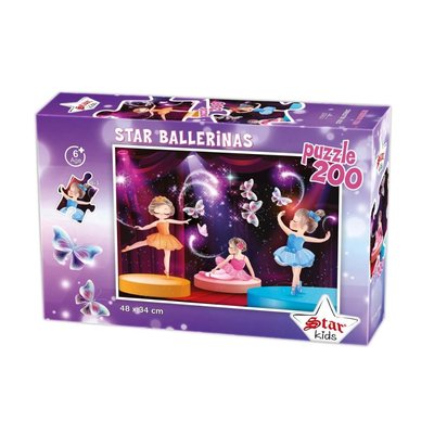 Star Balerinler 200 Parça Puzzle