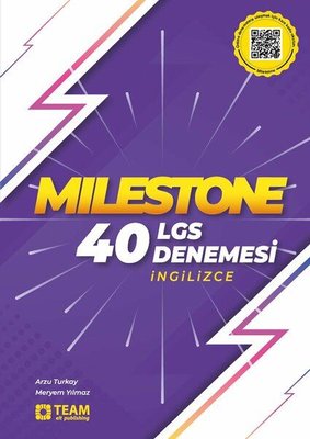 8. Sınıf LGS İngilizce Milestone 40 Deneme