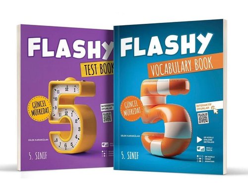 Flashy 5. Sınıf Vocabulary Book + Test Book