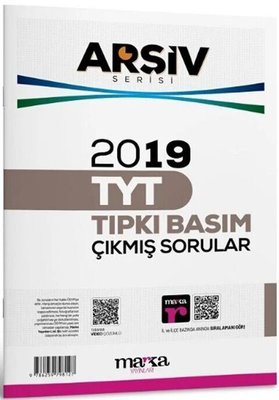 2019 TYT Arşiv Serisi Tıpkı Basım Çıkmış Sorular Tamamı Video Çözümlü