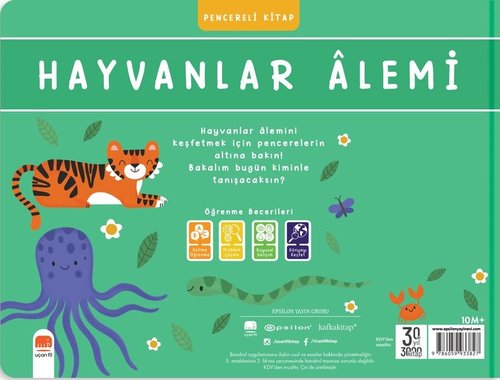 Hayvanlar Alemi - Pencereli Kitap