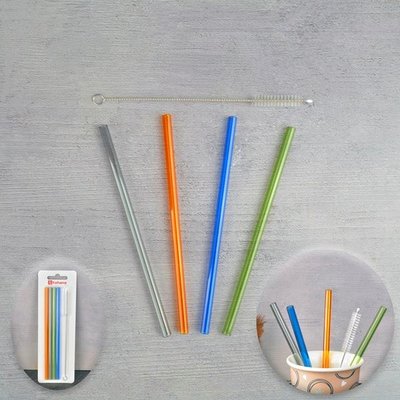 Tohana Renkli Cam Pipet Seti Düz