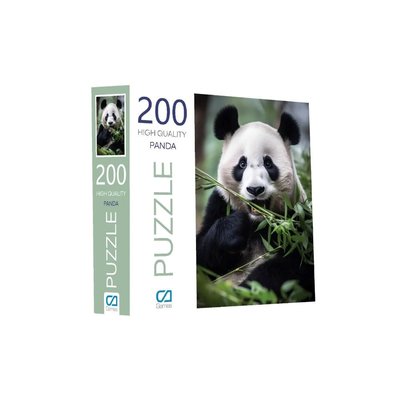 Ca Games Panda 200 Parça Puzzle