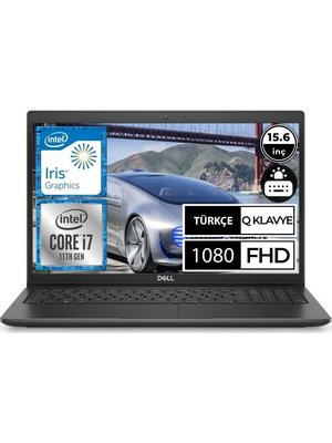 Dell Latitude 3520 N028L352025EMEA_U i7-1165G7 16 GB 512 GB SSD Iris Xe Graphics 15.6" Full HD Notebook