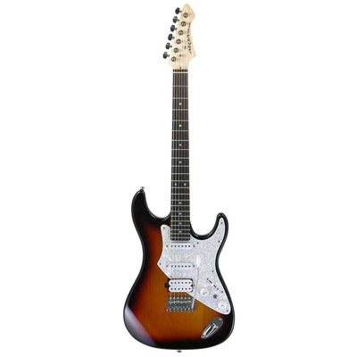 Aria 714STD3TS HSS Elektro Gitar