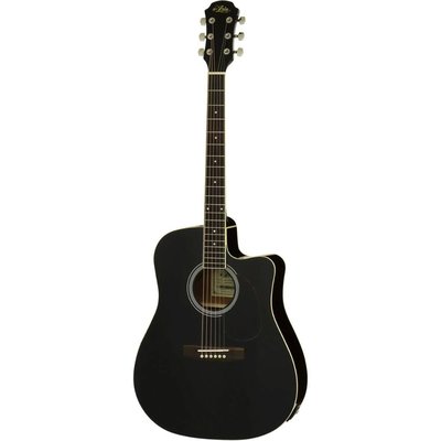 Aria AWN15CEBK Cutaway Elektro Akustik Gitar