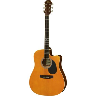 Aria AWN15CEOR Cutaway Elektro Akustik Gitar