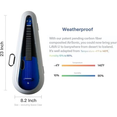 Lava LVUBL Mavi Ukulele