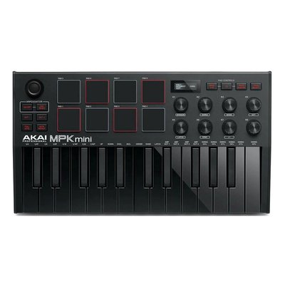 AKAI MPK Mini 3 Black Midi Klavye